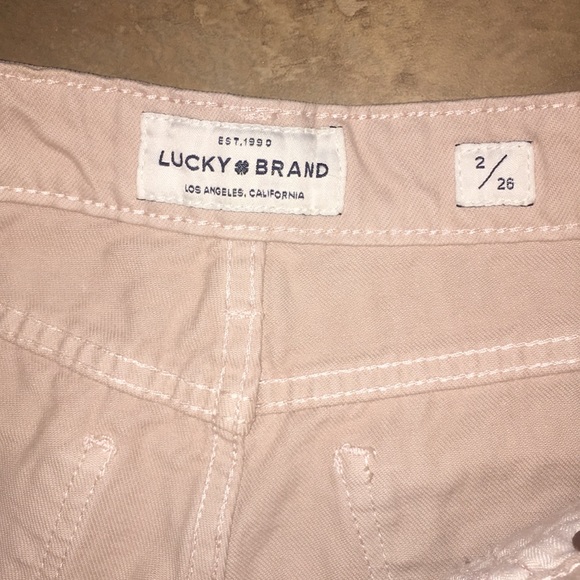 NEW! Lucky Brand Size 2 Cut Off Distressed Shorts - Picture 5 of 7